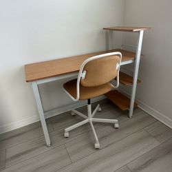 Desk With Chair. Ready For Pick Up 