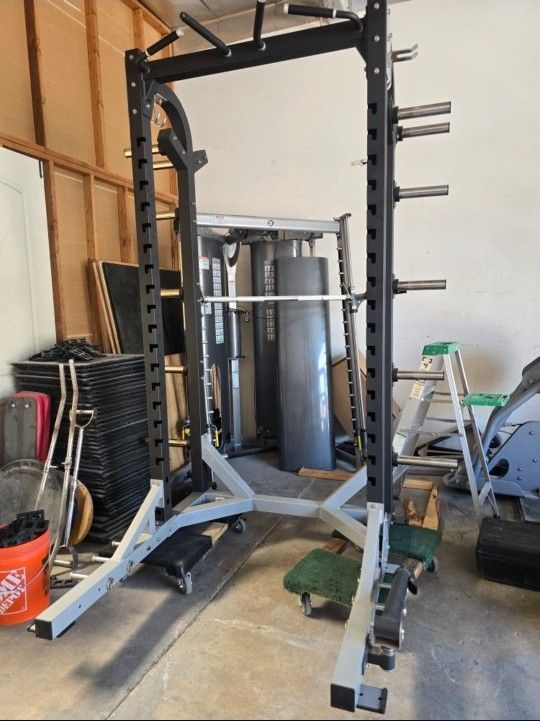 Half Squat Rack Commercial Gym Equipment Exercise Fitness Workout