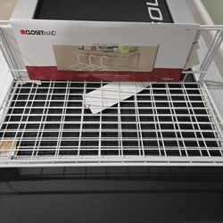 2 Closet Maid Hanger Shelves