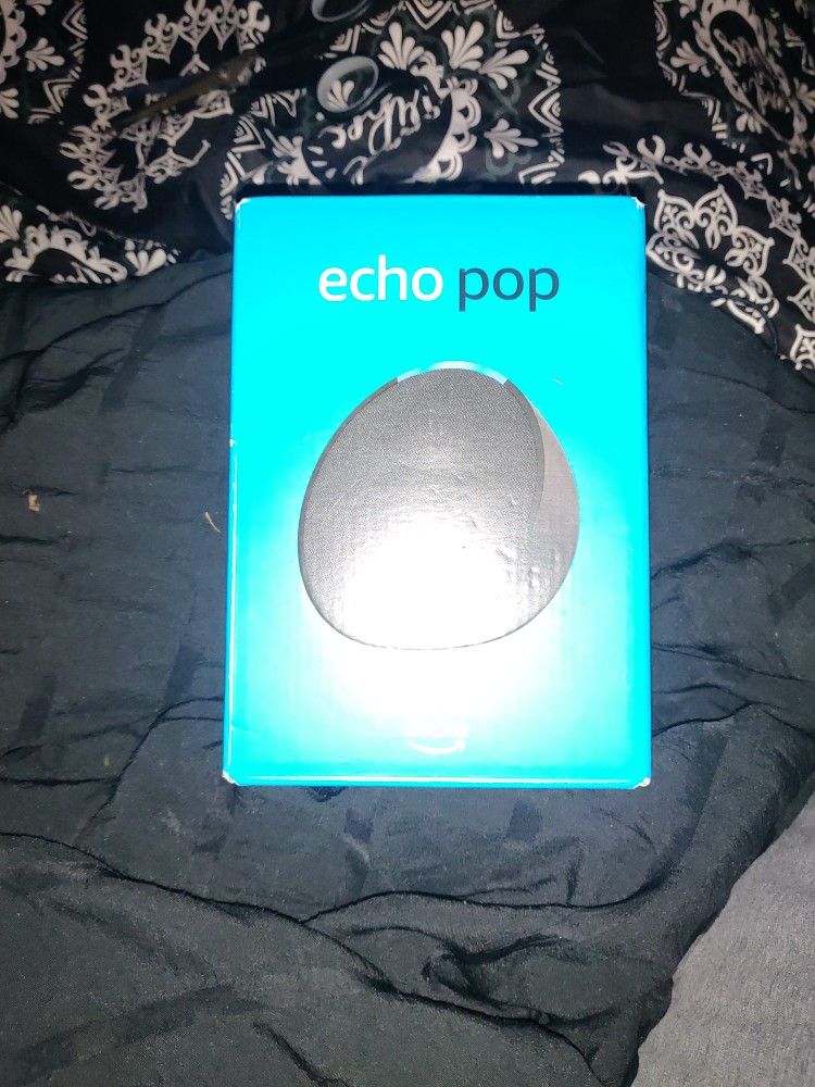 Alexa Echo Pop Bluetooth Speaker