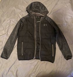 Under Armour ColdGear Hybrid Puffer Hoodie size M boys