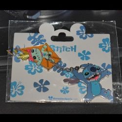 Disney Paris Stitch and Scrump Kite Pin