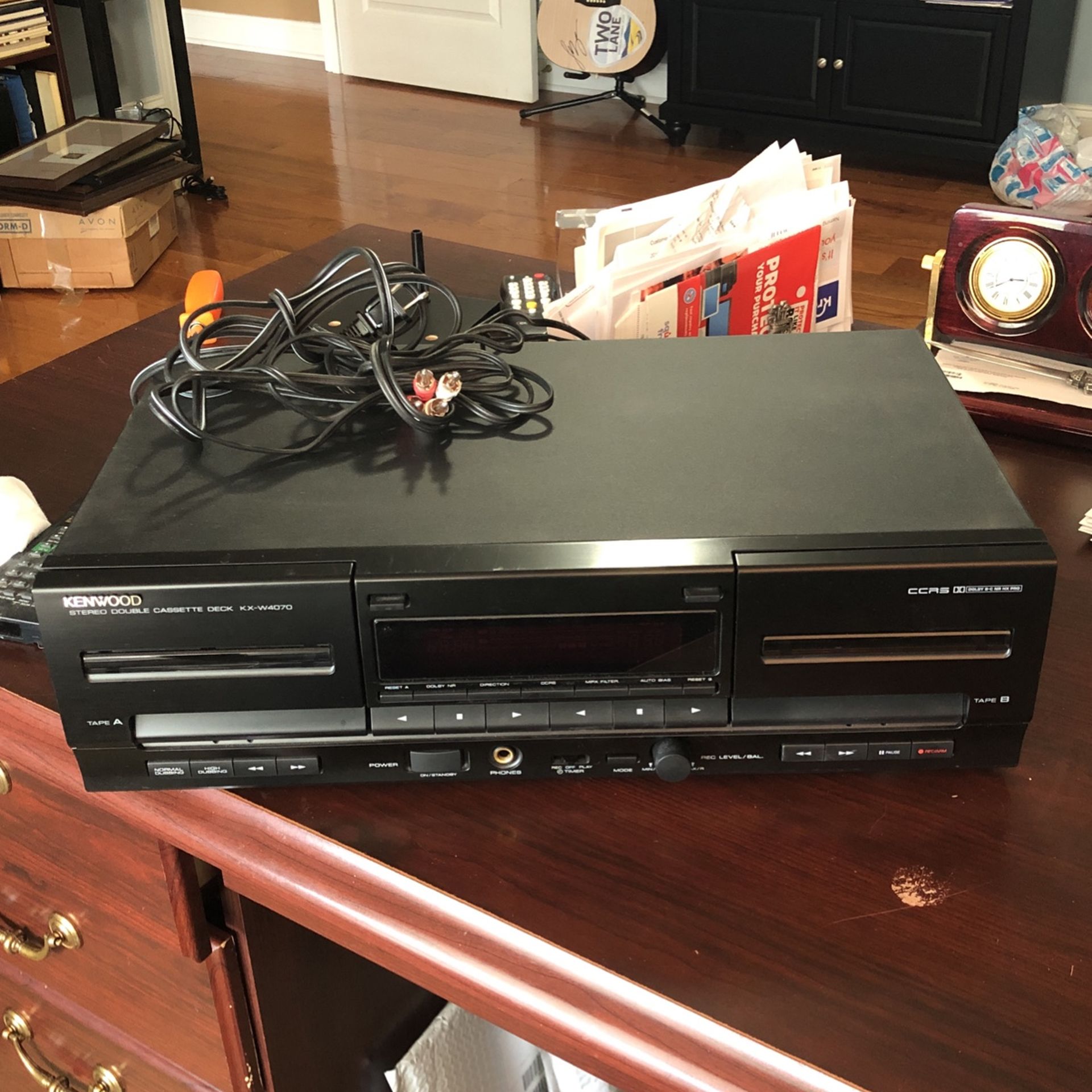 Kenwood Kx-w4070 Cassette Deck
