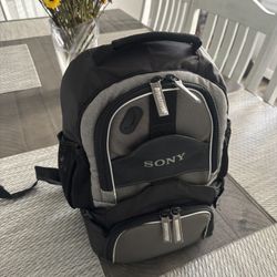 Sony Convertible 2 Piece Camera Backpack