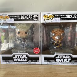 Funko Pop Dengar And Zuckuss 