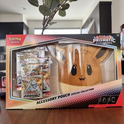 Factory Sealed Pokemon Prismatic Accessory Pouch Bundle 