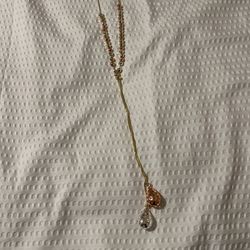 Hermoso Corbatero De Oro Laminado Fino