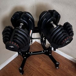 Dumbbell Adjustables 10 to 90 pounds 