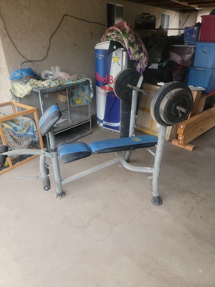 Weights And Bench