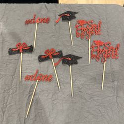 Graduation Cupcake Toppers