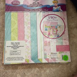 Disney Princess And Disney Winnie The Pooh Scrapbook Packs