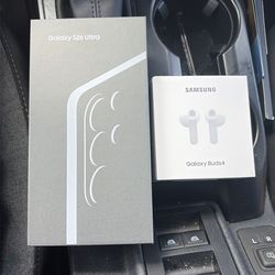 Price firm   New sealed s26 ultra with buds 4