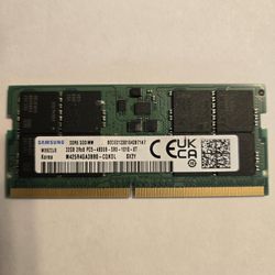 Samsung Laptop Ram 32gb 2Rx8 PC5 4800