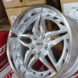 18x8.5 BRAND NEW SHIFT SFT INJECTOR FLOW FORMED WHEELS/RIMS. 5X114.3