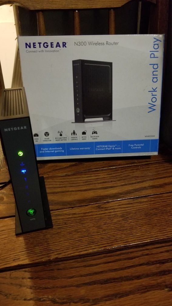 Netgear N-300 wireless router