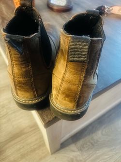 Work boots steel toe size 8 women