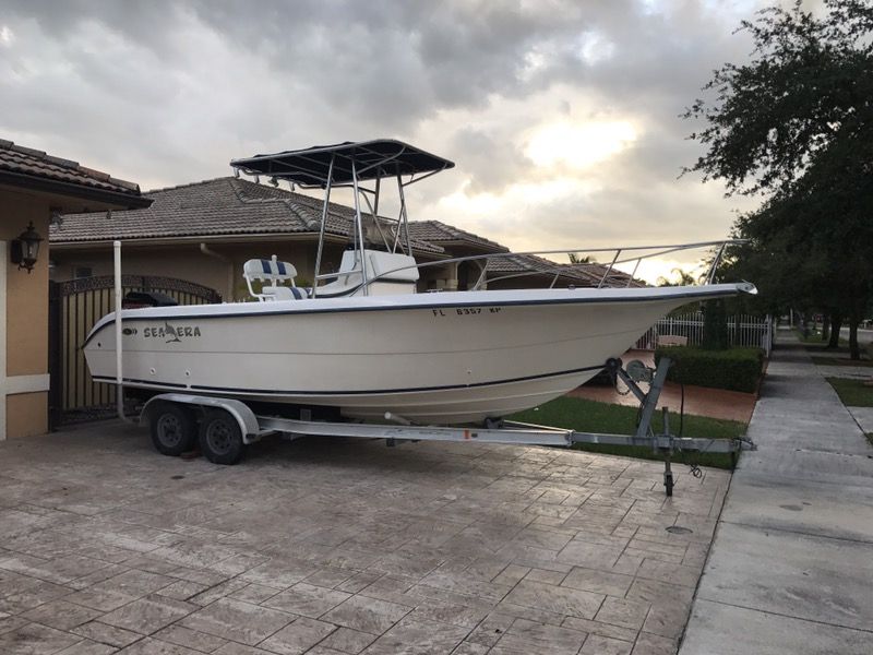 Photo 1999 23 sea era center console mercury 225 optimax