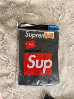 Supreme x Hanes Boxer Briefs 2-Pack Medium