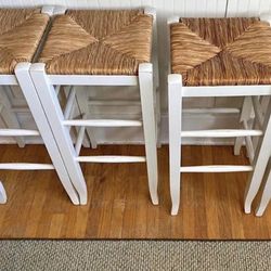 Pottery Barn Bar Stools / 4 For $60