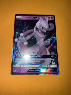 Mewtwo GX Holo Pokémon Card 31/68