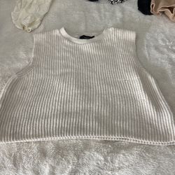 Forever21 Sweater Knit Vest Large 
