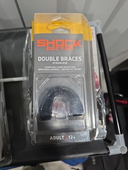 Shock Doctor Double Braces Strapless Mouthguard Adult