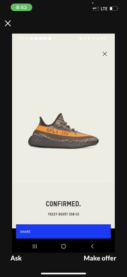Yeezy Beluga Size 9