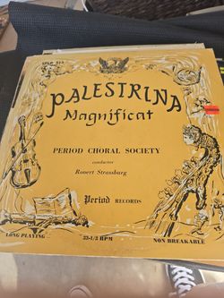 Palestrina Magnificat Vinyl LP Record