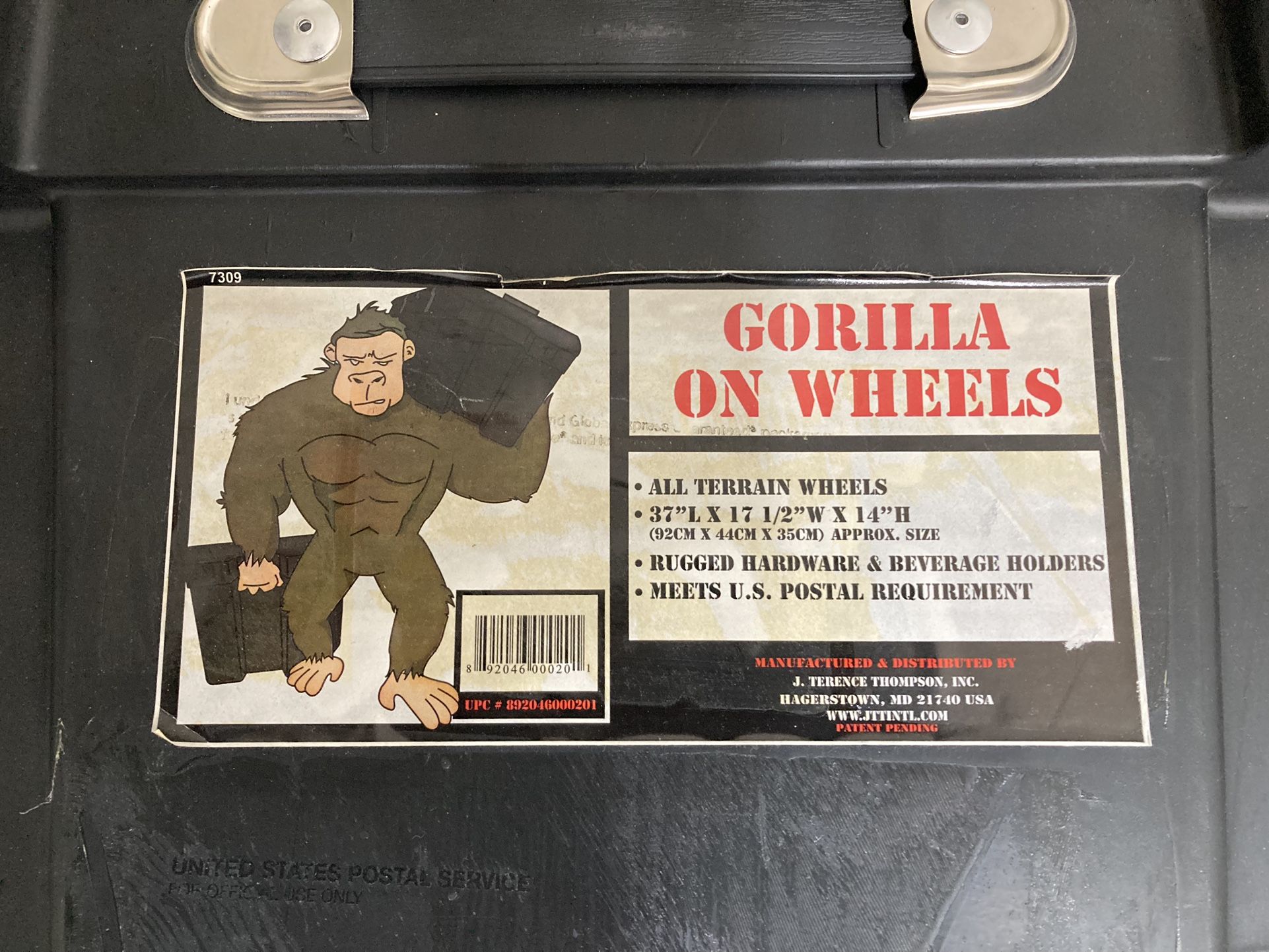 Gorilla Foot Locker Storage Box