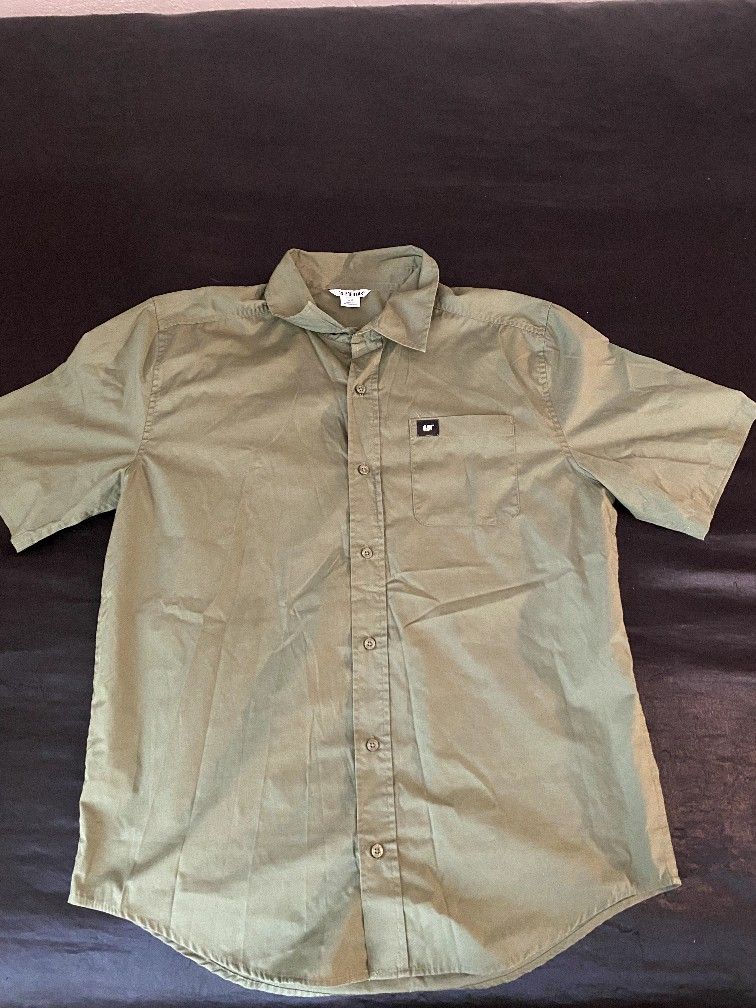Caterpillar Shirt (Olive Green)