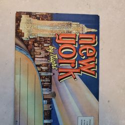 Souvenir Folder Of Washington D.C. And New York By Night