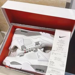 Jordan 4 Retro White Oreo	
	
