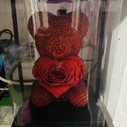 Red Rose Teddy Bear