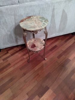 Italian 2-tier side table or planter