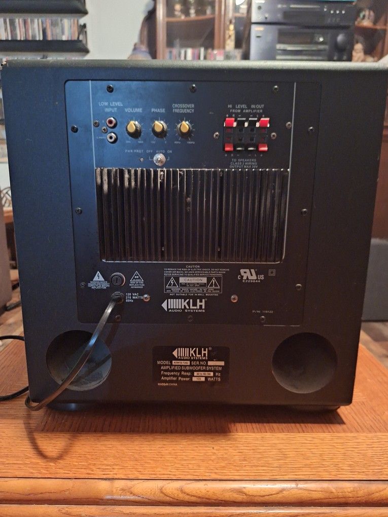KLH Subwoofer