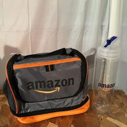 Lunch bag and water bottle combo