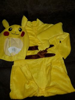 Pikachu costume 1t-2t
