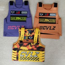 3 CivilizeD Paintball Tactical Vest Mens One Size Fits All Adjustable Straps
