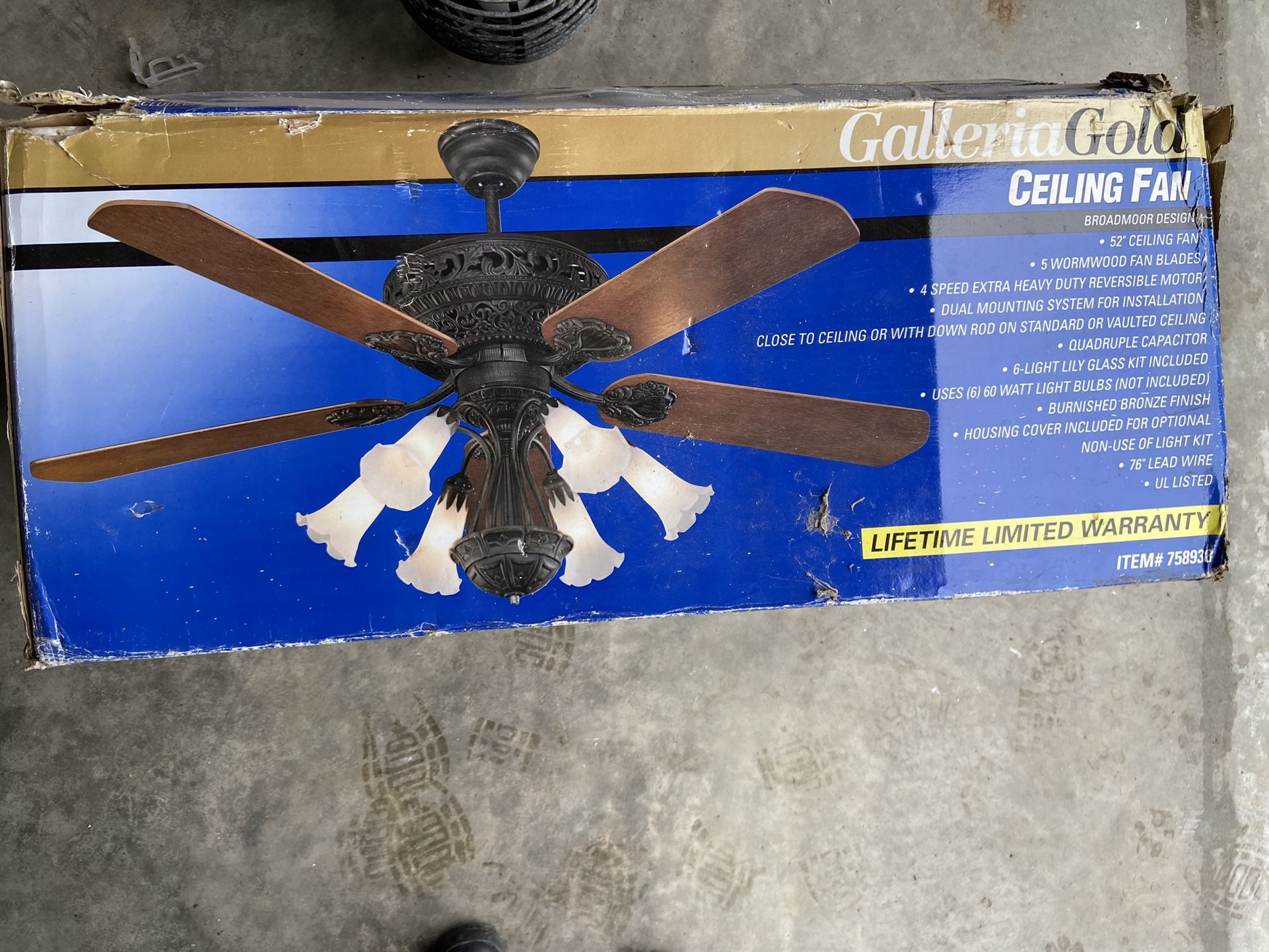 Galleria Ceiling fan