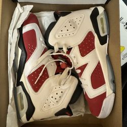 Retro 6 Carmine Size 5.5