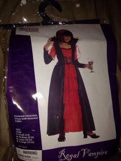 Vampire gothic Costume