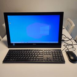 Dell Inspiron 19.5 inch All-in-One Computer, touchscreen  Intel Pentium N3530 4GB RAM 120GB SDD Windows 10 pro. Microsoft office installed. Nothing wr