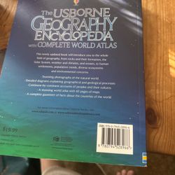 Usborne Geography Encyclopedia with Complete World Atlas