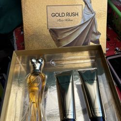 Gold Rush Paris Hilton Perfume Set