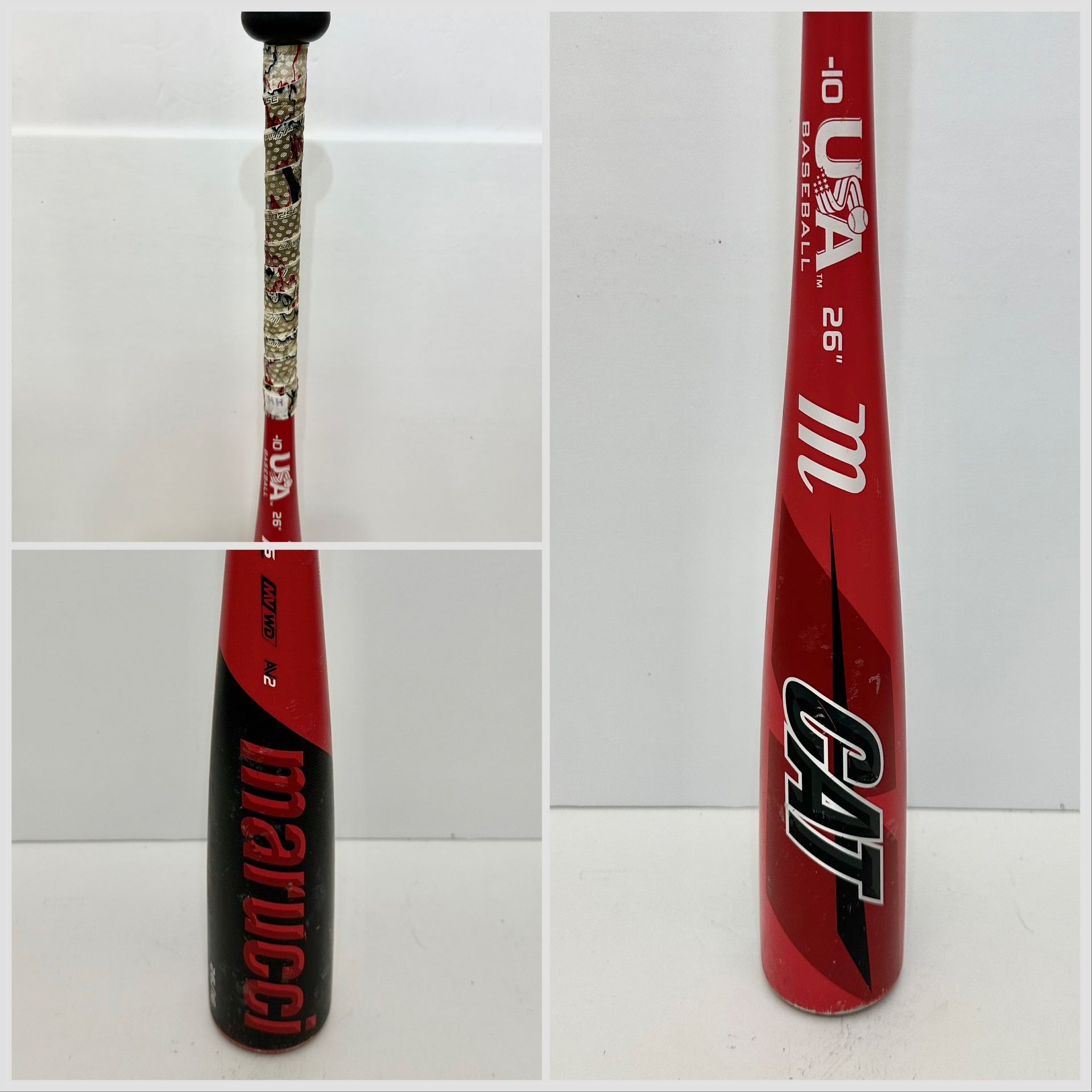 Marucci CAT MSBC10USA Baseball Bat 26” /16oz -10