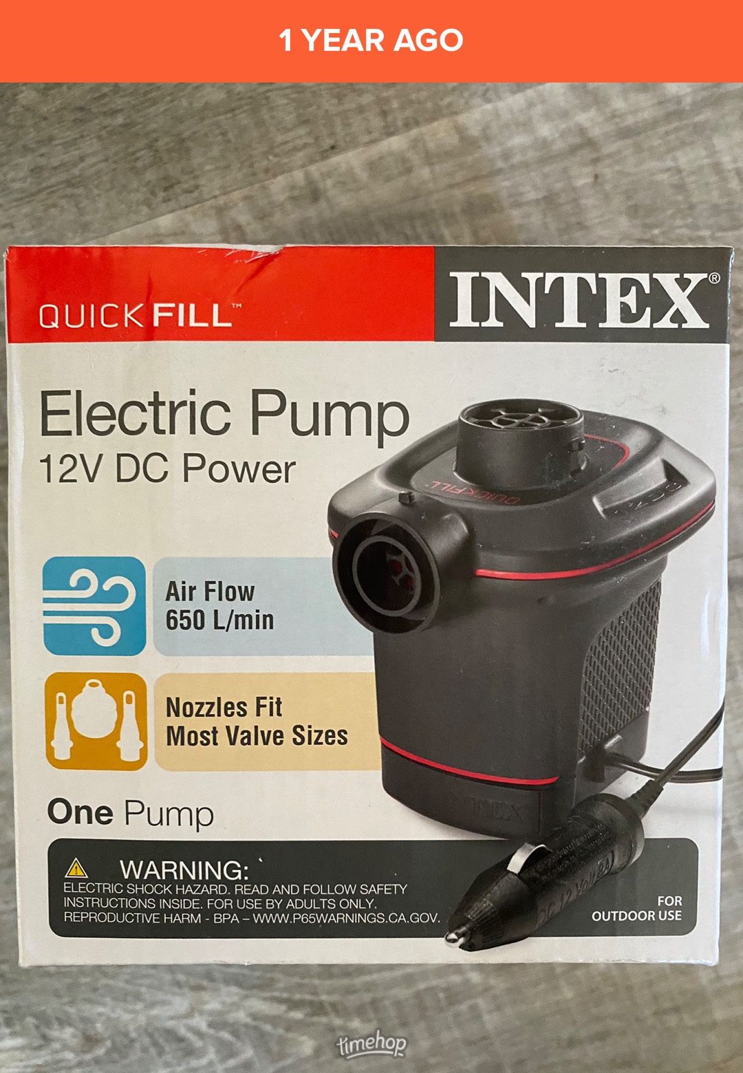 12 Volt Electric Air Pump