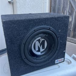 Memphis 10in Subwoofer In Sealed ATrend Box