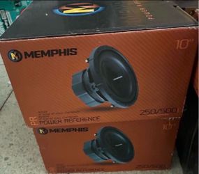 Memphis Power Reference 10” Subwoofers(2)