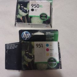 New In The Box Hp Printer Ink 951,And 950 Xl