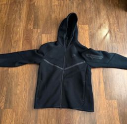 Nike Tech Fleece Full-Zip Hoodie Black